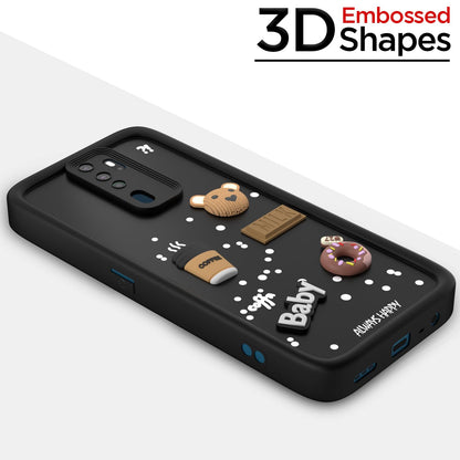 Pikkme black mobile cover for Oppo A5 2020/A9 2020/3D – photo 3