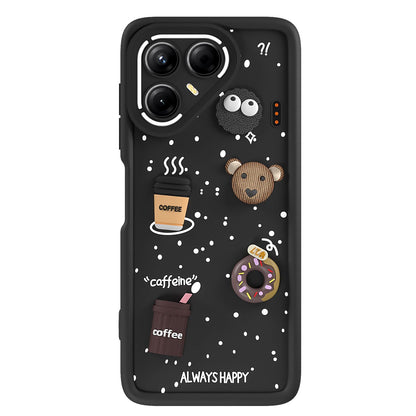 Pikkme black mobile back cover for Tecno Pova 7 5G/3D – photo 7