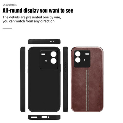 Pikkme iQOO Neo 6 5G Leather brown phone cover – photo 3