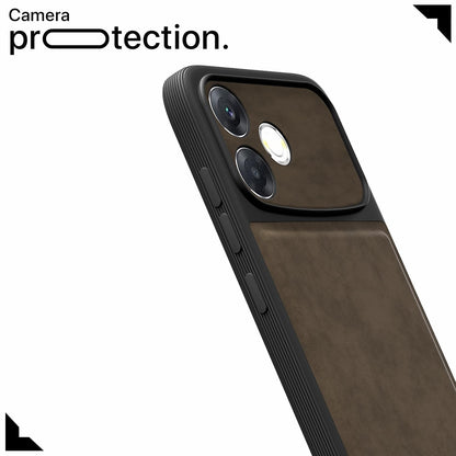 Pikkme Oppo F33 Pro 5G Leather coffee mobile cover – photo 5
