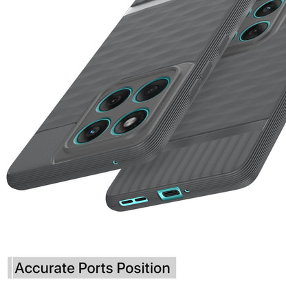 Pikkme Motorola MotoEdge 60 Fusion 5G Gencase Back cover (Grey)