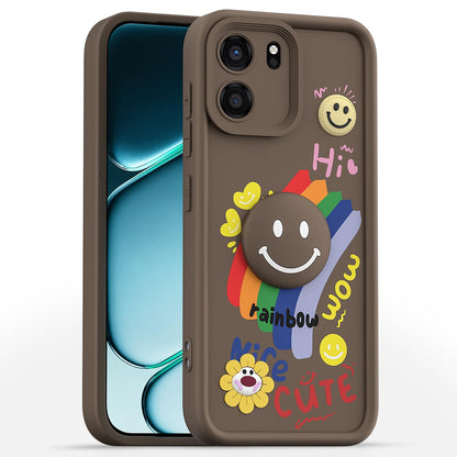 OnePlus Nord CE 6 5G Soft Silicone mobile cover in brown by Pikkme