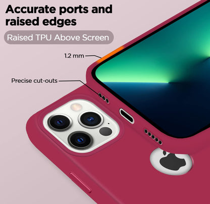 iPhone 13 Pro phone cover in rose red by Pikkme – photo 6