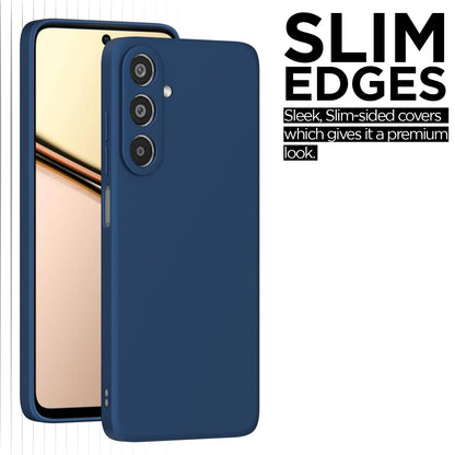Pikkme Samsung M35 5G Matte blue mobile back cover – photo 6