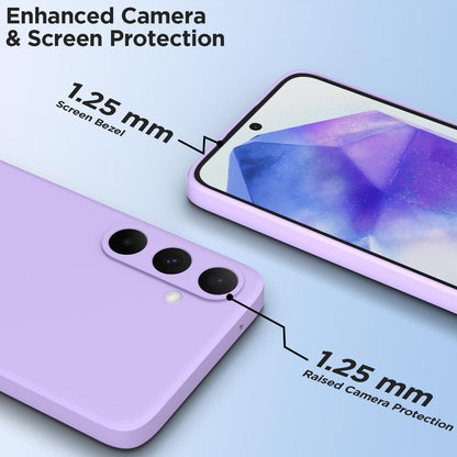 Samsung A55 5G back cover in purple by Pikkme – photo 2