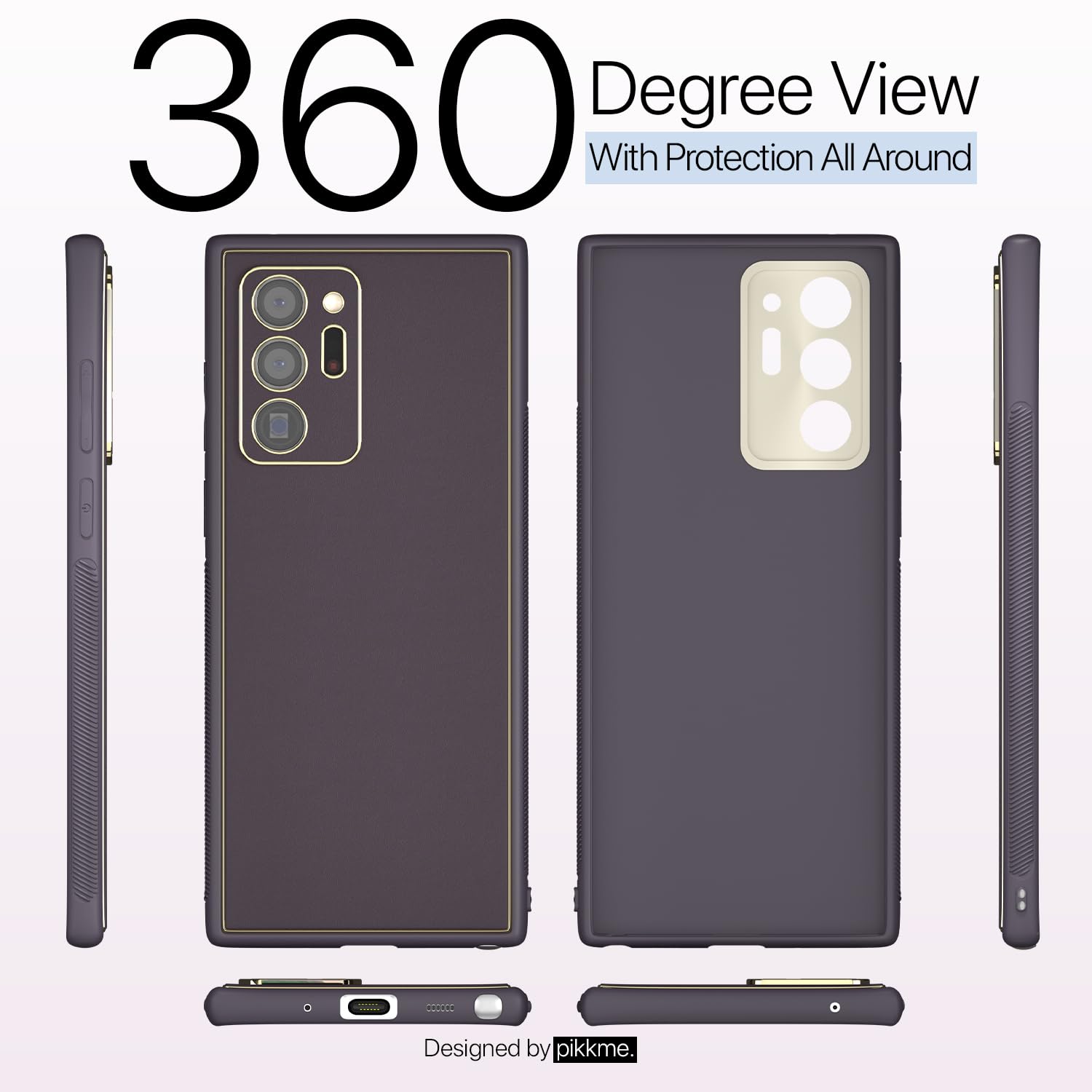 Purple mobile cover for Samsung Note 20 Ultra 5G – Pikkme – photo 4