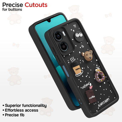 Black mobile back cover for Moto G06 Power – Pikkme – photo 6