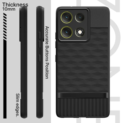 Black back cover for Moto G86 Power 5G – Pikkme – photo 3