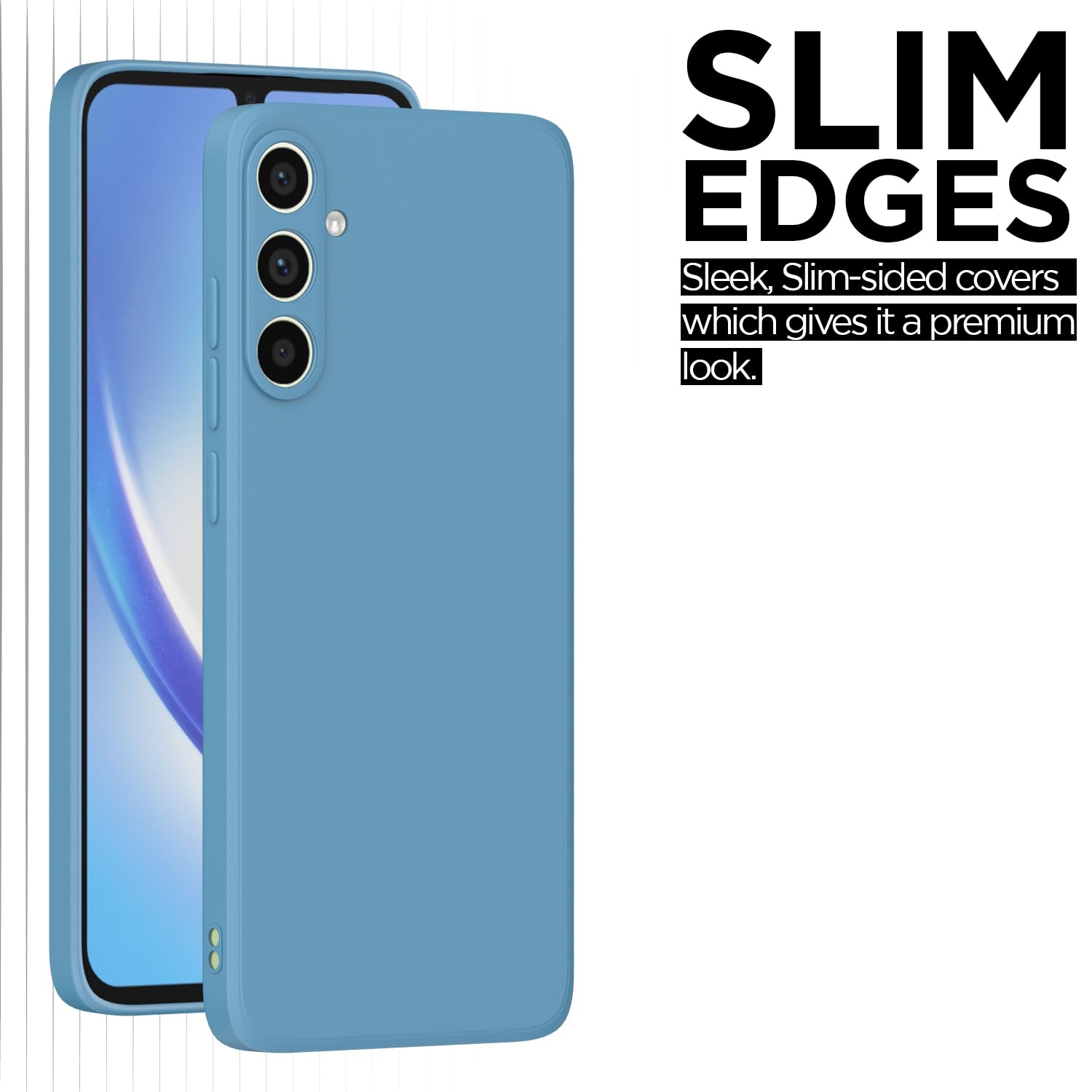 Samsung A34 5G phone cover in aqua blue by Pikkme – photo 6