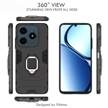 Black Tough Armor mobile back cover for Realme C63 4G – Pikkme – photo 3