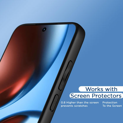 Pikkme Realme GT 7 5G / GT 7T 5G Eagle 2 Shockproof Crystal Clear Sleek Hybrid Armor Back cover (Black)