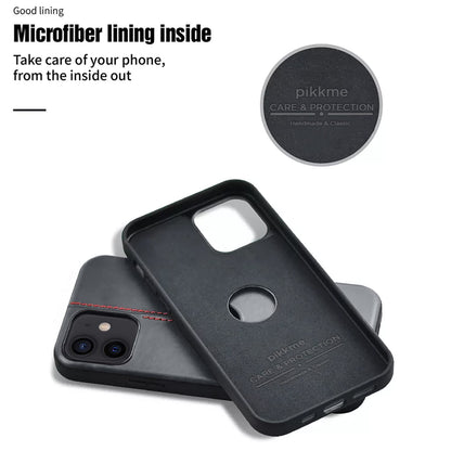 iPhone 12/12 Pro phone cover in black by Pikkme – photo 3