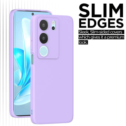 Vivo Y29 5G/Y19s Matte mobile back cover in purple by Pikkme – photo 6