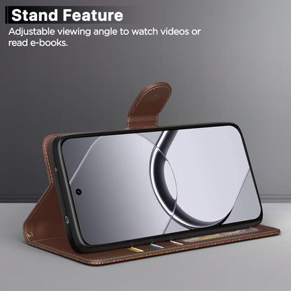 Pikkme tan Wallet flip cover for Realme 16 5G – photo 3