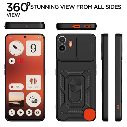 Pikkme black D10 Camera Shield mobile cover for CMF Phone 1 – photo 5