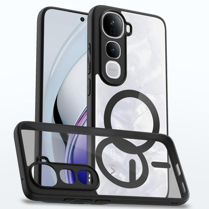 Pikkme Vivo Y400 Pro 5G black mag-safe mobile back cover