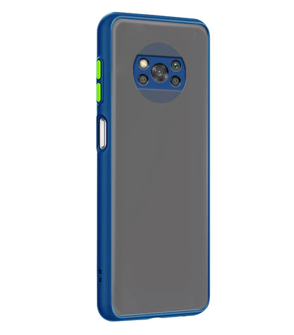 Pikkme Poco X3 blue back cover – photo 6