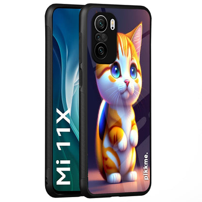 Mi 11X/11X Pro Cat back cover by Pikkme