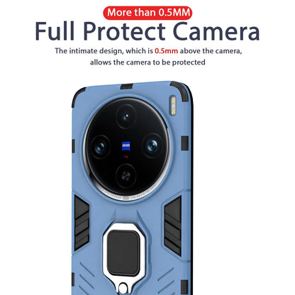 Pikkme Vivo X100 Pro 5G Tough Armor blue mobile cover – photo 7