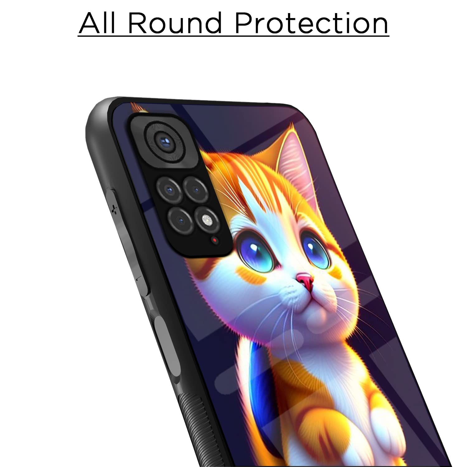 Pikkme Cat mobile cover for Redmi Note 11/Note 11s – photo 7