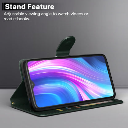 Pikkme green Wallet mobile flip cover for Redmi Note 8 Pro – photo 3
