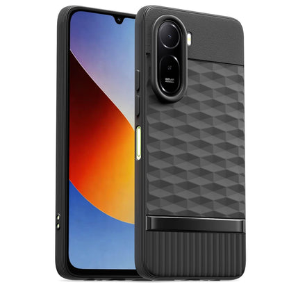 Pikkme black mobile cover for Redmi A7 Pro/Poco C85x 5G