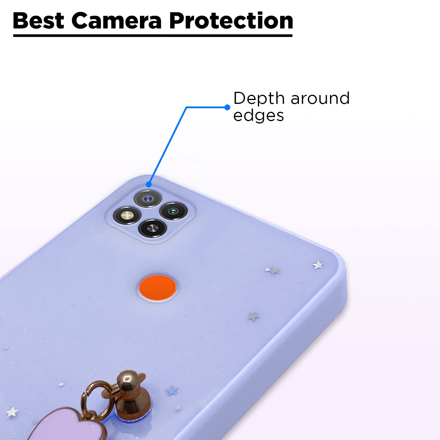 Redmi 10A/9, Poco C31 phone cover in purple by Pikkme – photo 7