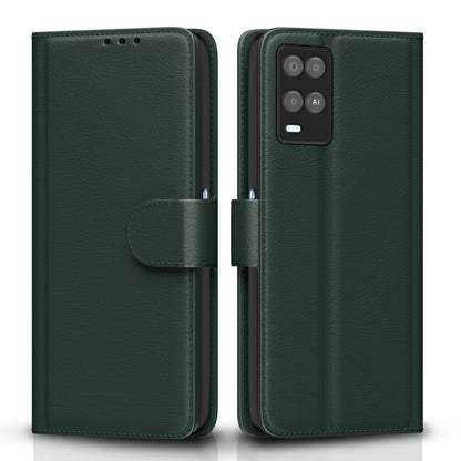 Green flip cover for Oppo A54 4G – Pikkme