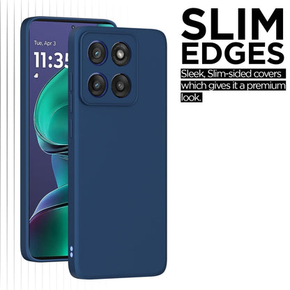 Moto Edge 60 Matte phone cover in blue by Pikkme – photo 6
