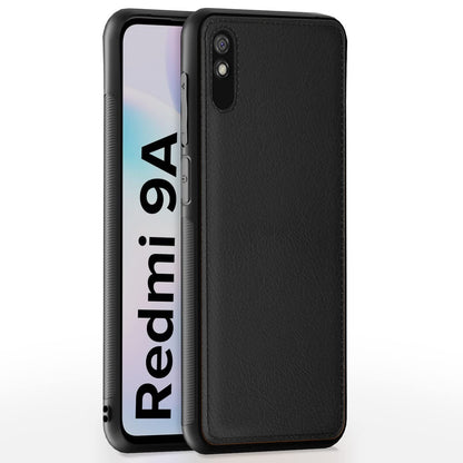 Pikkme black mobile cover for Redmi 9A/9i/9A Sport