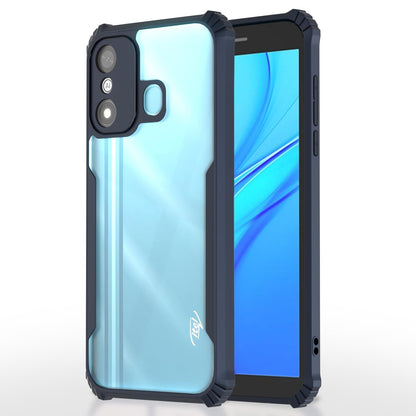Pikkme Itel A27 Clear blue mobile back cover