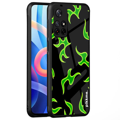 Pikkme Hybrid mobile back cover for Redmi Note 11T/Poco M4 Pro 5G