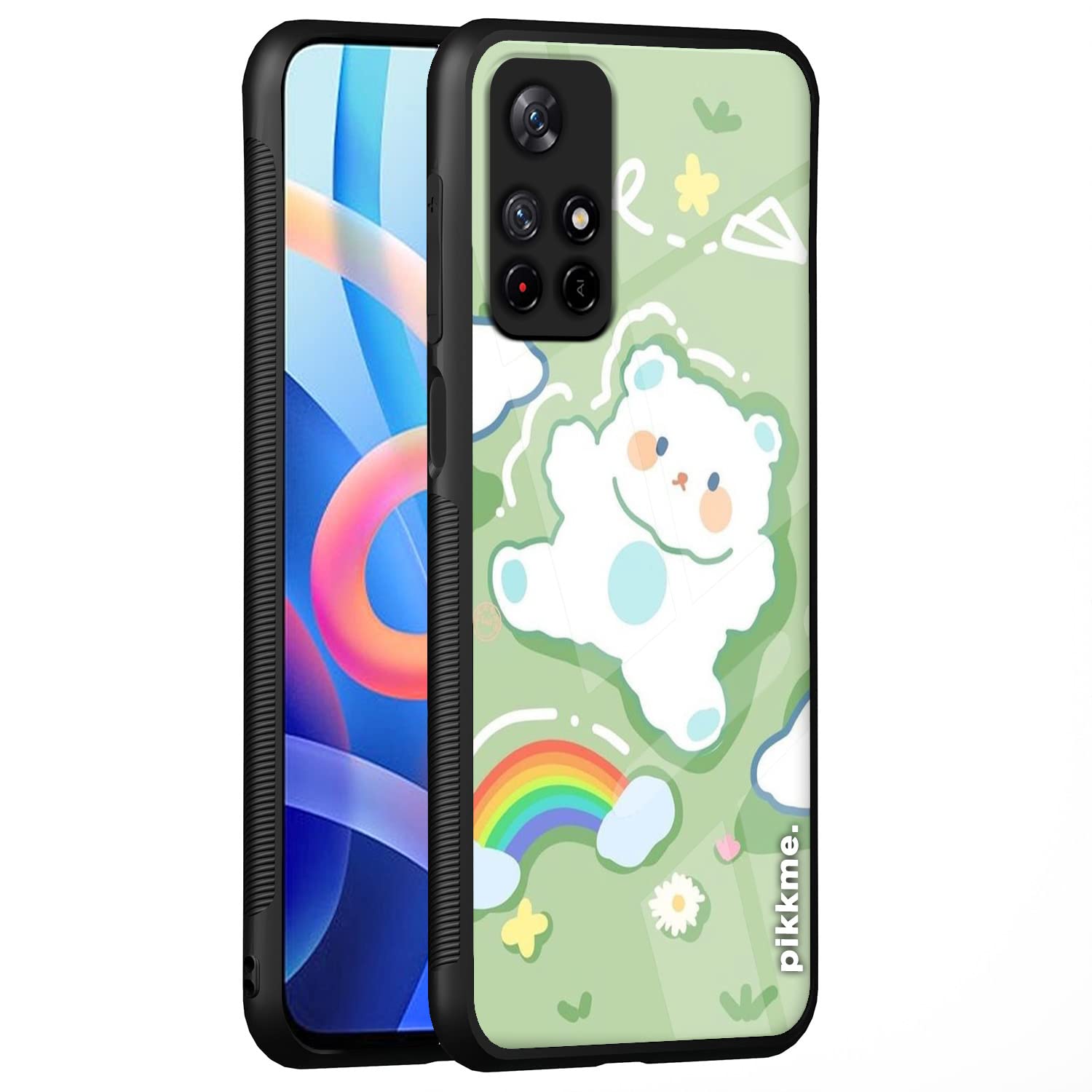 Pikkme Redmi Note 11T/Poco M4 Pro 5G Hybrid back cover