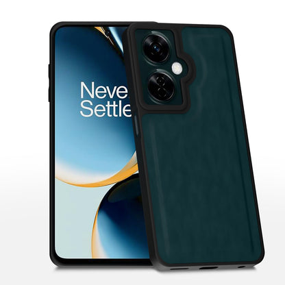 Green Leather mobile back cover for OnePlus Nord CE 3 Lite/Nord N30 5G – Pikkme