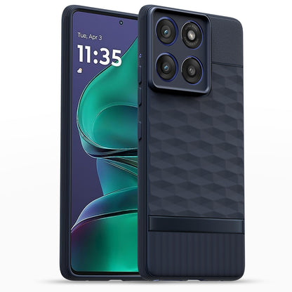 Pikkme Moto Edge 60 blue mobile back cover