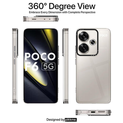 Pikkme Poco F6 5G Hybrid transparent mobile back cover – photo 2