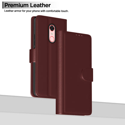 Pikkme brown flip case for Redmi Note 5 – photo 2