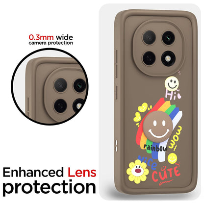 Oppo F29 Pro 5G Soft Silicone mobile back cover in brown by Pikkme – photo 5
