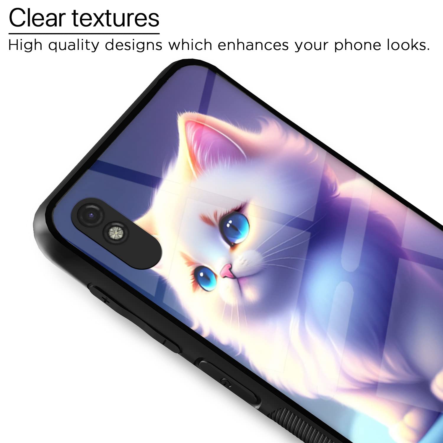 Pikkme Redmi 9A/9i/9A Sport Cat mobile back cover – photo 4