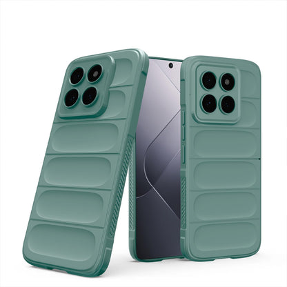 Pikkme Xiaomi 14 Pro 5G ZigZag Back Cover (Green)