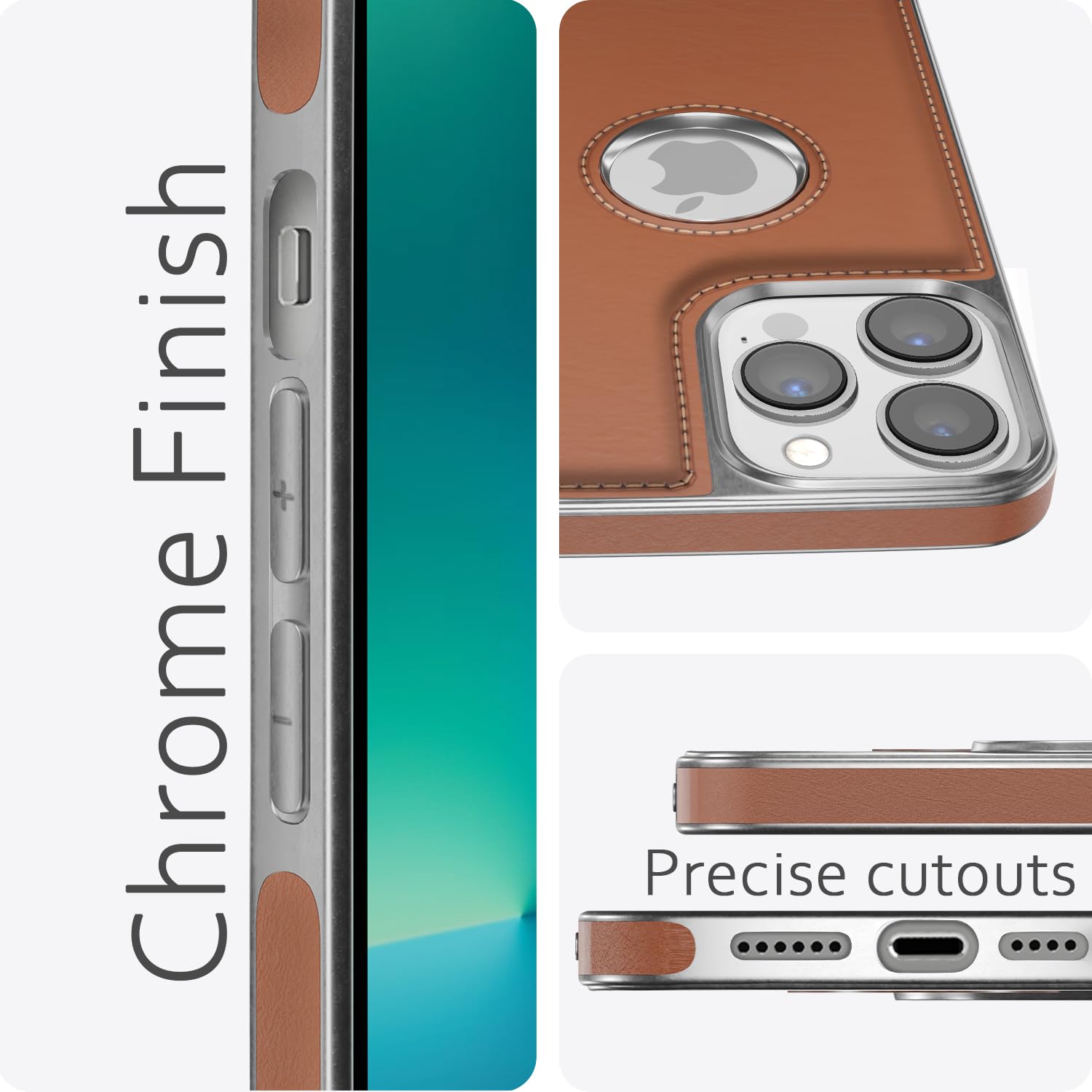 Chrome tan mobile cover for iPhone 13 Pro Max – Pikkme – photo 5