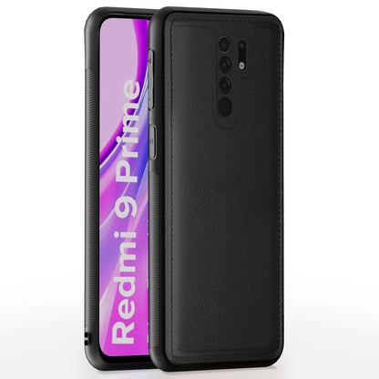Black mobile back cover for Redmi 9 Prime/Poco M2 – Pikkme