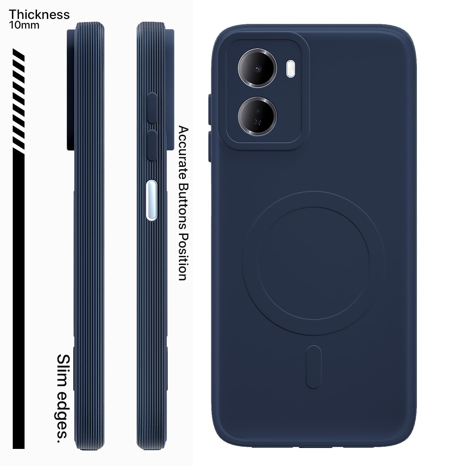 Blue phone cover for Redmi 15A 5G – Pikkme – photo 3