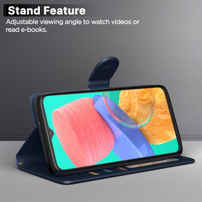 Pikkme blue mobile flip cover for Samsung M33 5G – photo 3