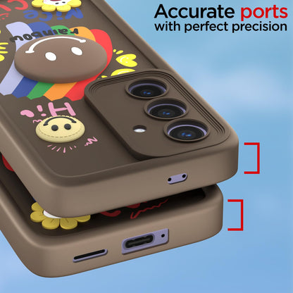 Pikkme brown mobile back cover for Samsung S24 5G – photo 4