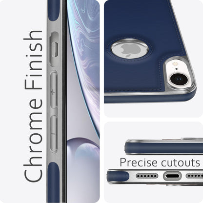 iPhone XR mobile cover in chrome blue by Pikkme – photo 5