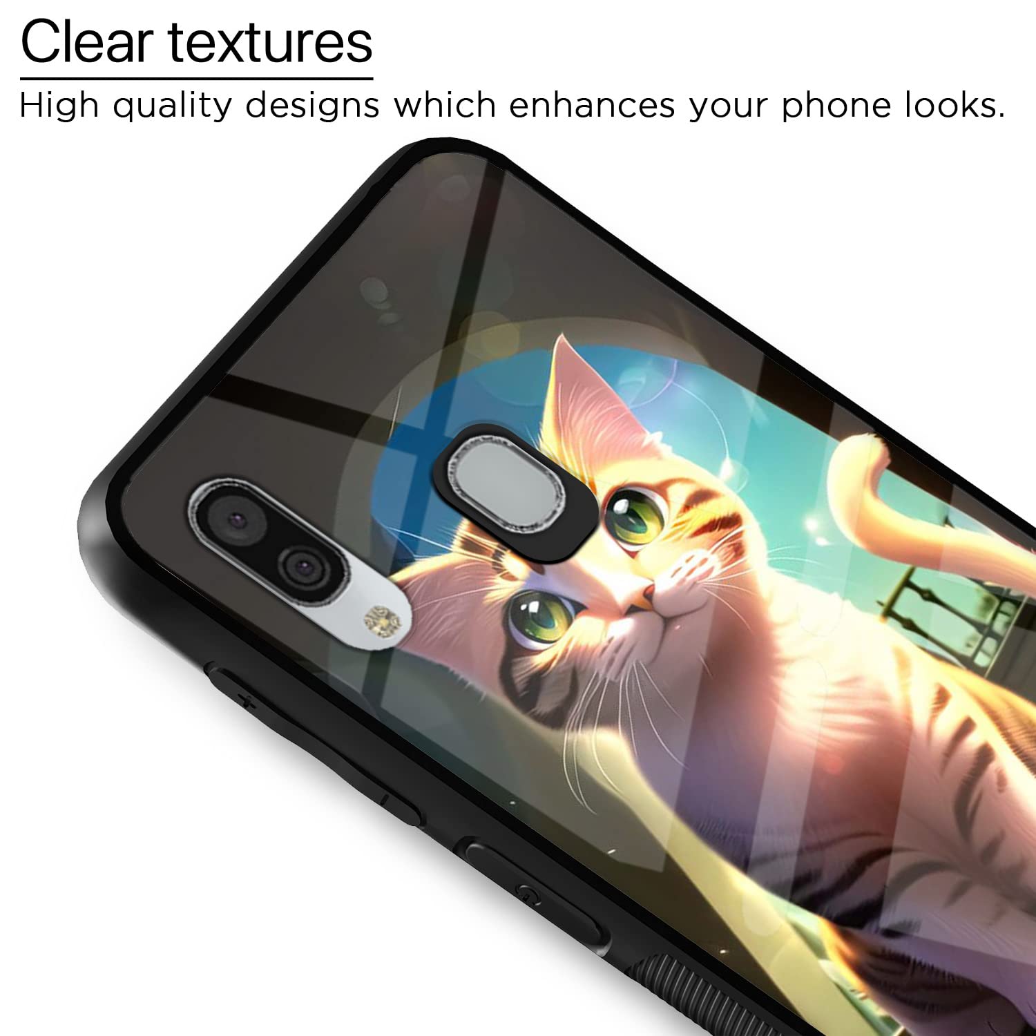 Pikkme Samsung A20/A30/M10s Cat mobile cover – photo 4