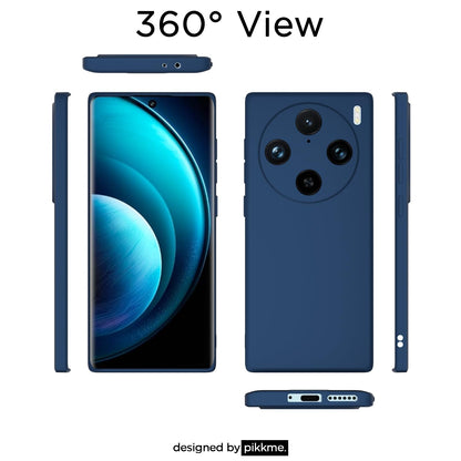 Blue Matte mobile back cover for Vivo X100 Pro 5G – Pikkme – photo 3
