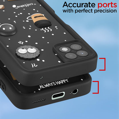 Pikkme Samsung A22 5G/3D Silicone black phone cover – photo 4