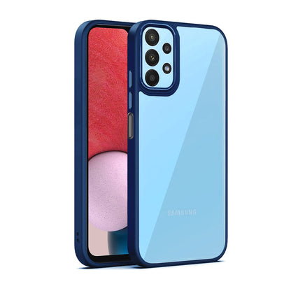 Blue Chrome mobile back cover for Samsung A13 4G – Pikkme